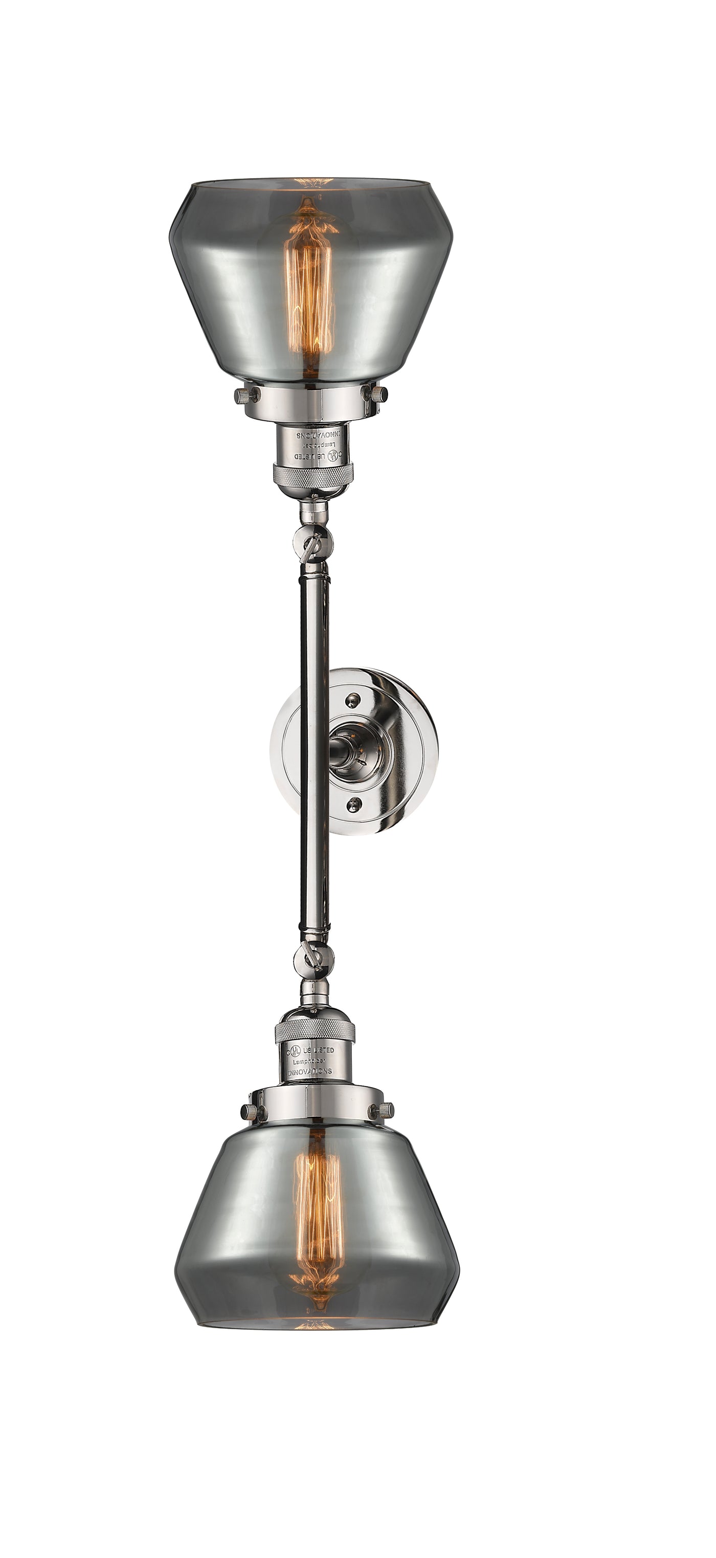 Franklin Restoration Bath Vanity Dimmable Steel