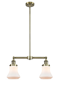 Bellmont 21-Inch 2-Light Stem-Hung Island Light