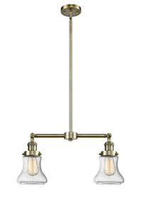 Bellmont 21-Inch 2-Light Stem-Hung Island Light