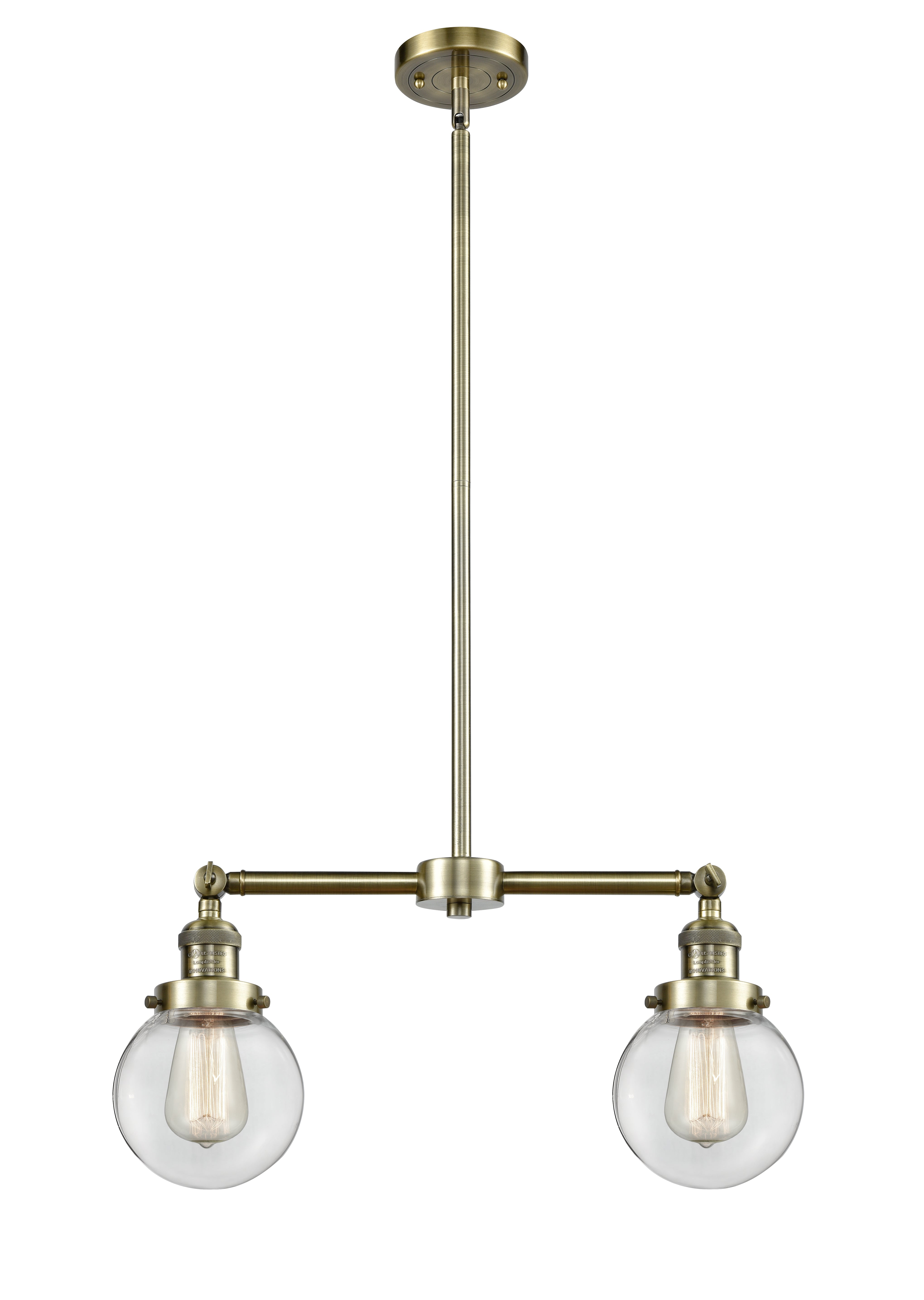 Franklin Restoration Island Light Cast Brass