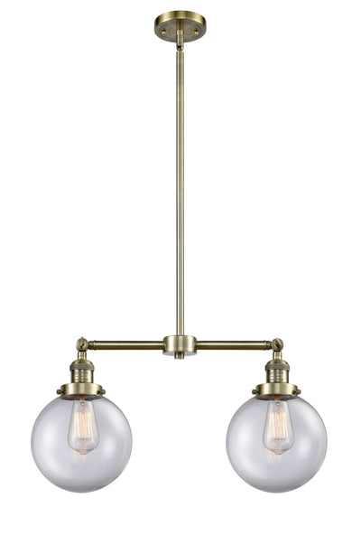 Franklin Restoration Island Light Cast Brass