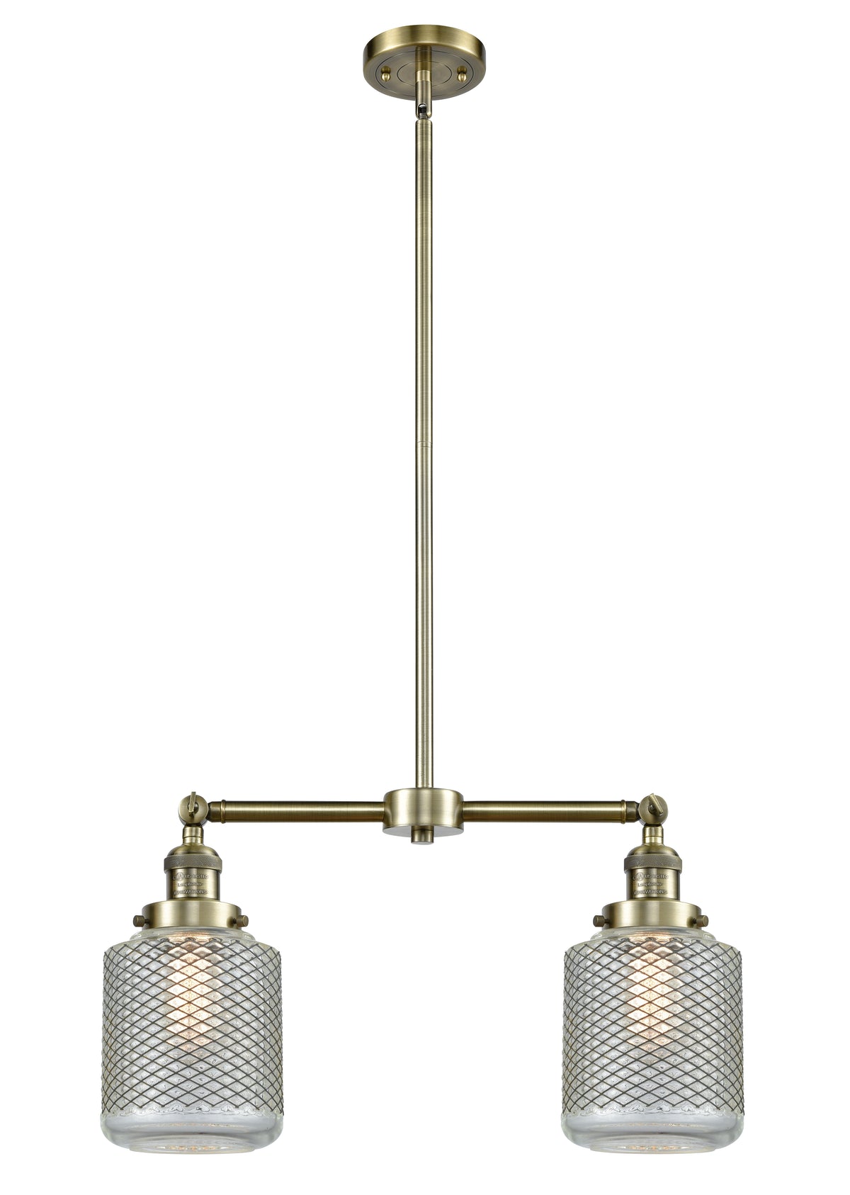 Stanton 23-Inch 2-Light Stem-Hung Island Light