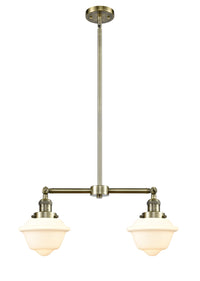 Oxford 24-Inch 2-Light Stem-Hung Island Light