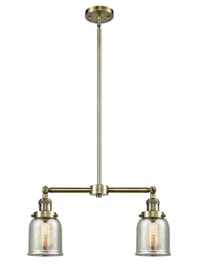 Franklin Restoration Brass Glass Island Light