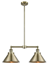 Briarcliff 21-Inch 2-Light Stem-Hung Island Light