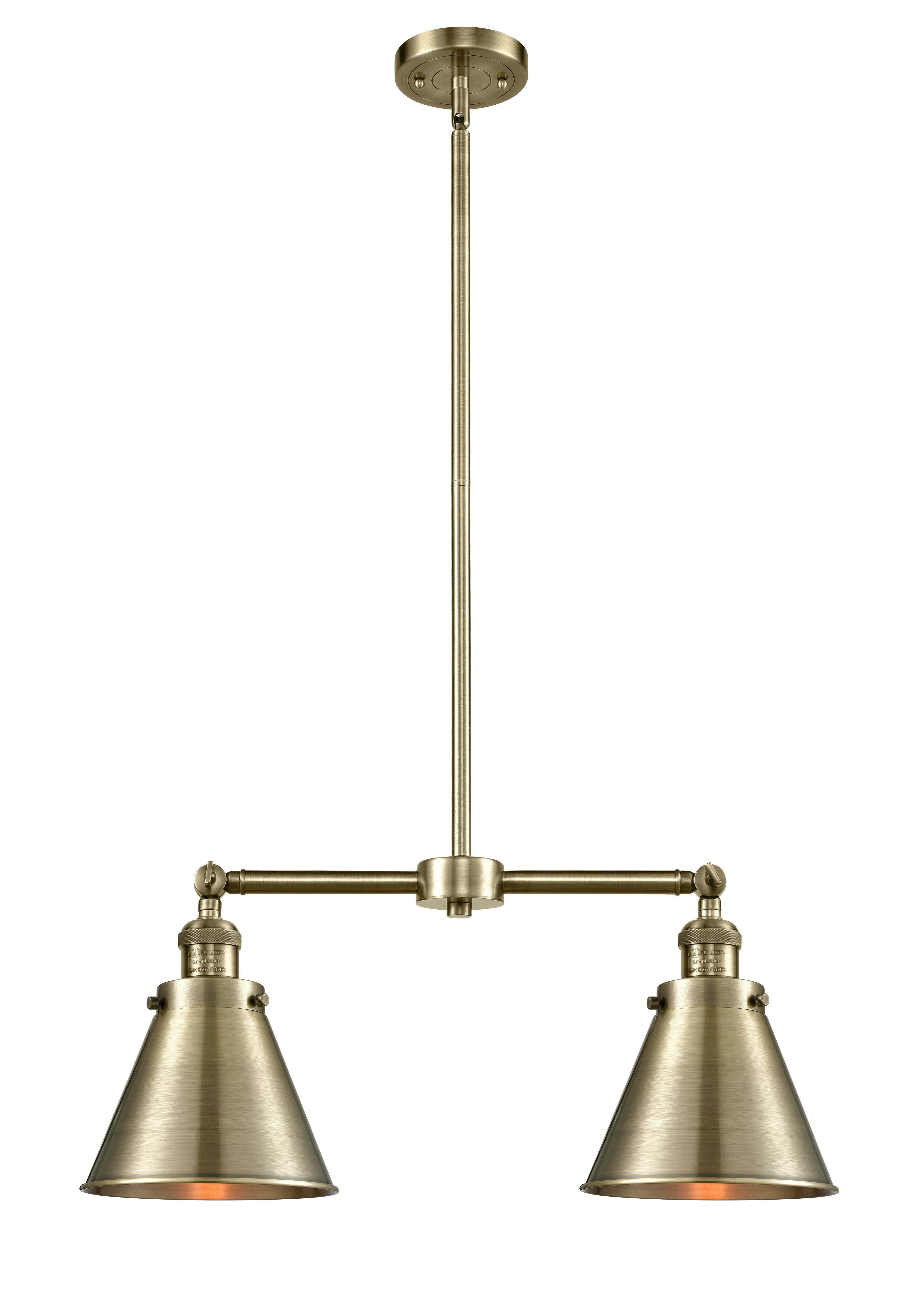 Franklin Restoration Island Cast Brass Steel