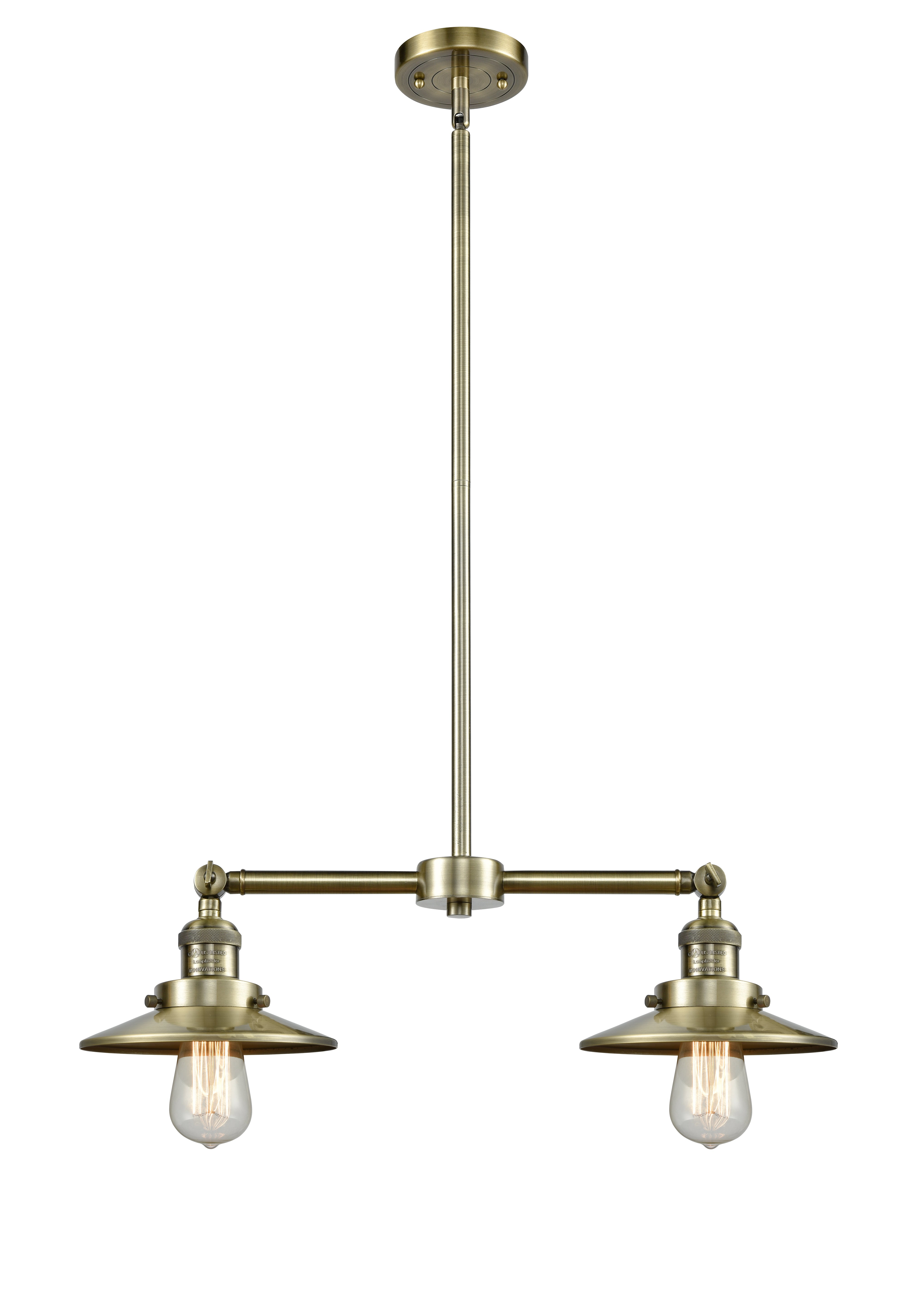 Franklin Restoration Island Light Cast Brass