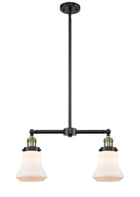 Bellmont 21-Inch 2-Light Stem-Hung Island Light