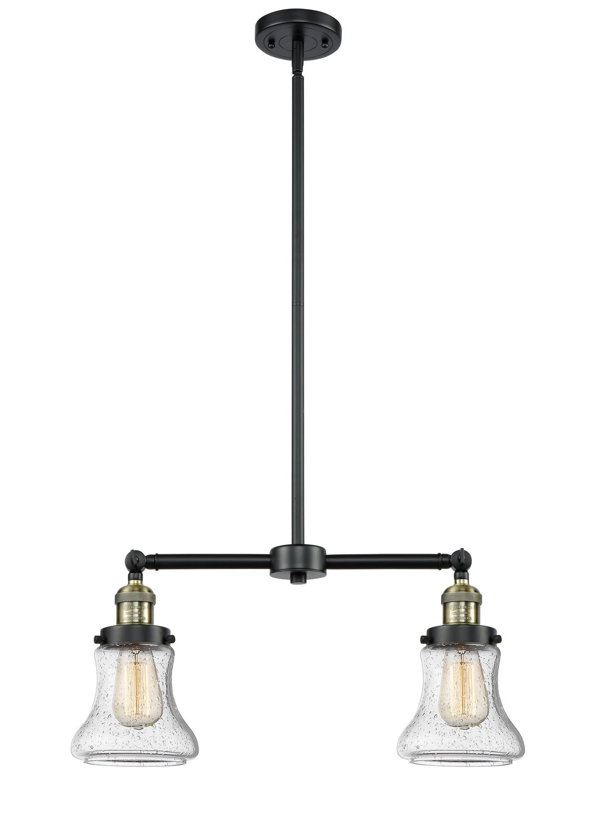Bellmont 21-Inch 2-Light Stem-Hung Island Light