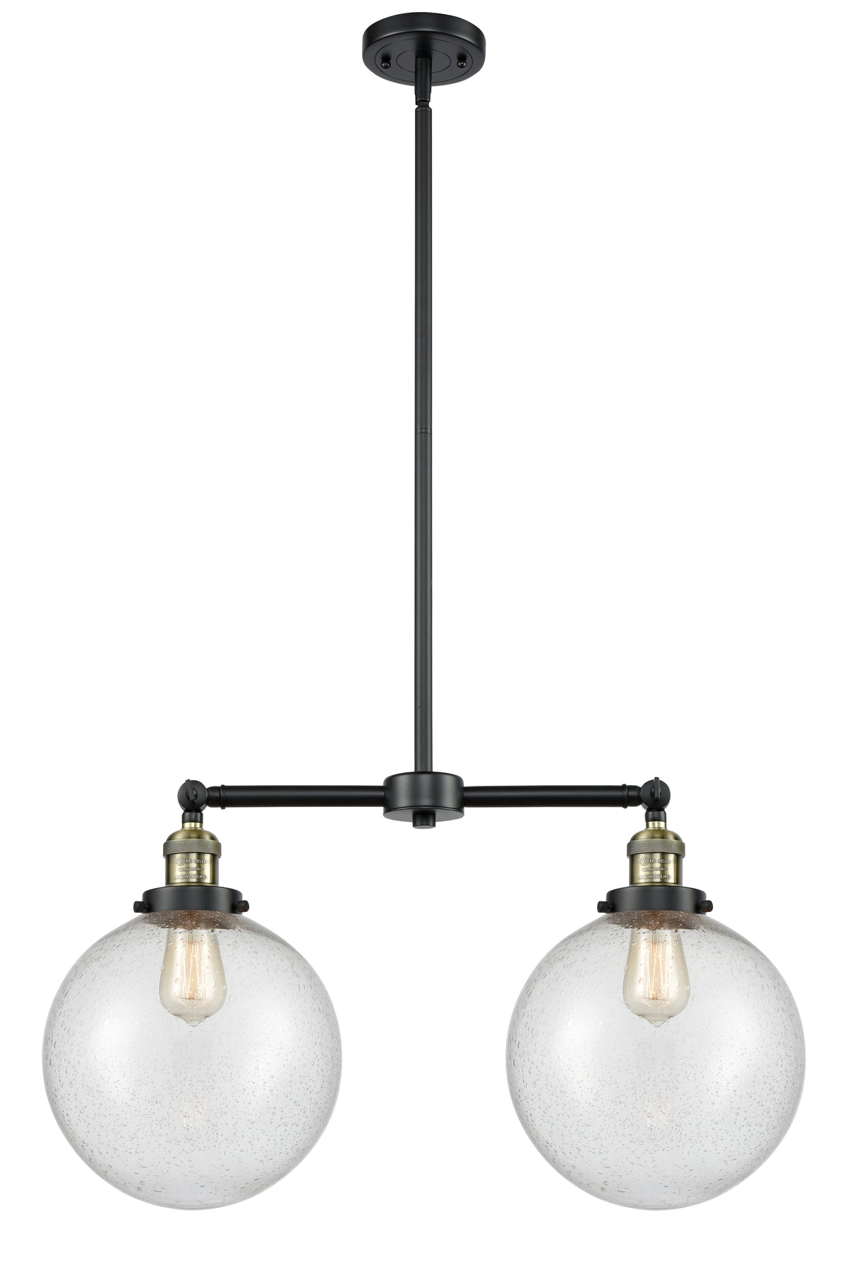 Beacon 25-Inch 2-Light Stem-Hung Island Light 14-Inch High