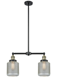 Stanton 23-Inch 2-Light Stem-Hung Island Light