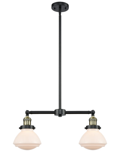 Franklin Restoration Island Light Steel Brass
