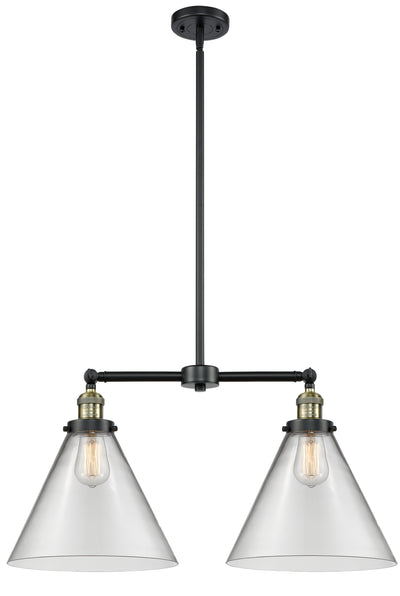 Franklin Restoration Island Light Cast Brass