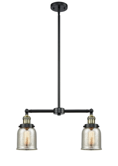 Franklin Restoration Brass Glass Island Light