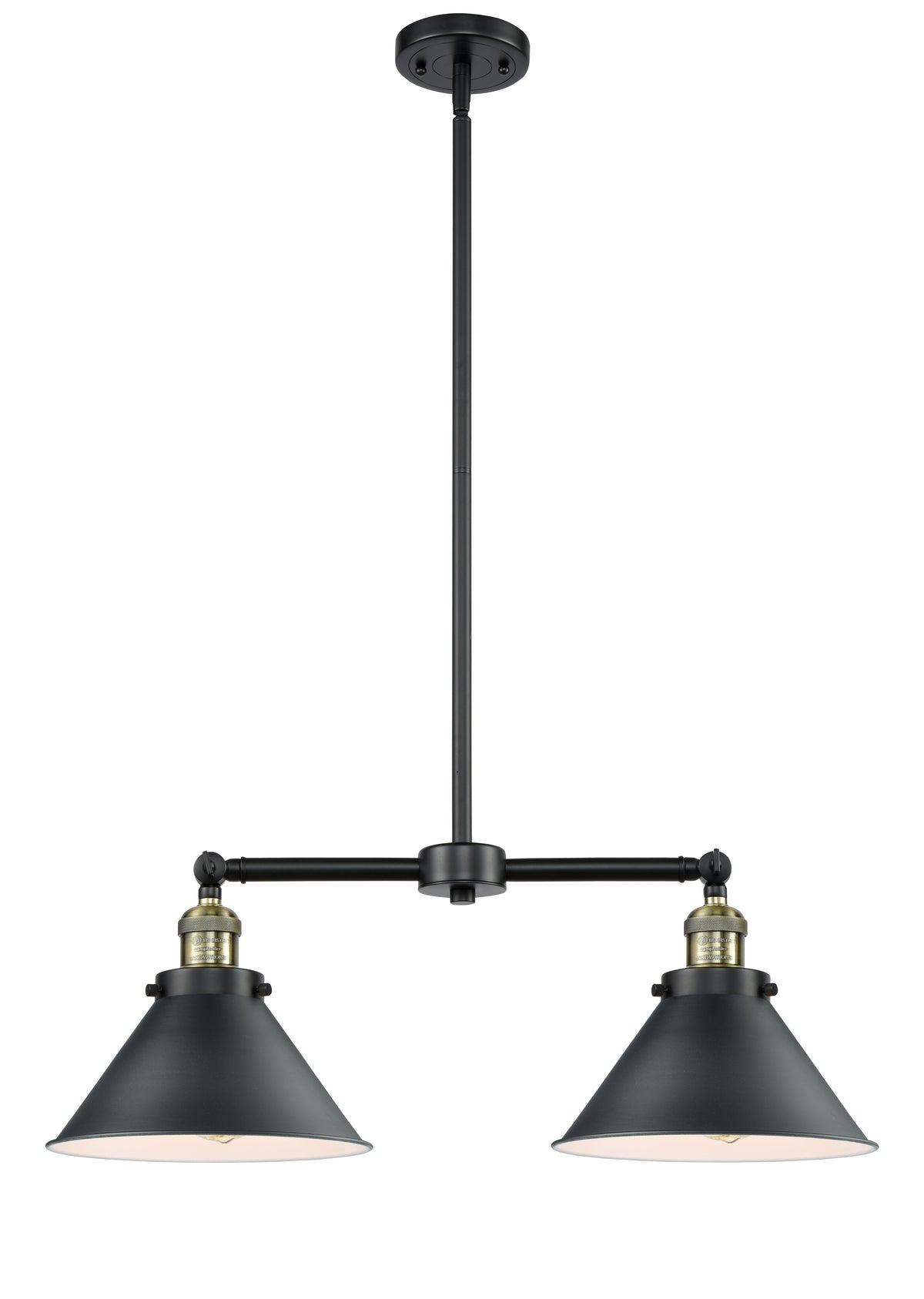 Briarcliff 21-Inch 2-Light Stem-Hung Island Light