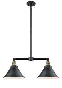 Briarcliff 21-Inch 2-Light Stem-Hung Island Light
