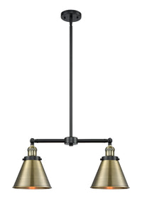 Appalachian 23-Inch 2-Light Stem-Hung Island Light