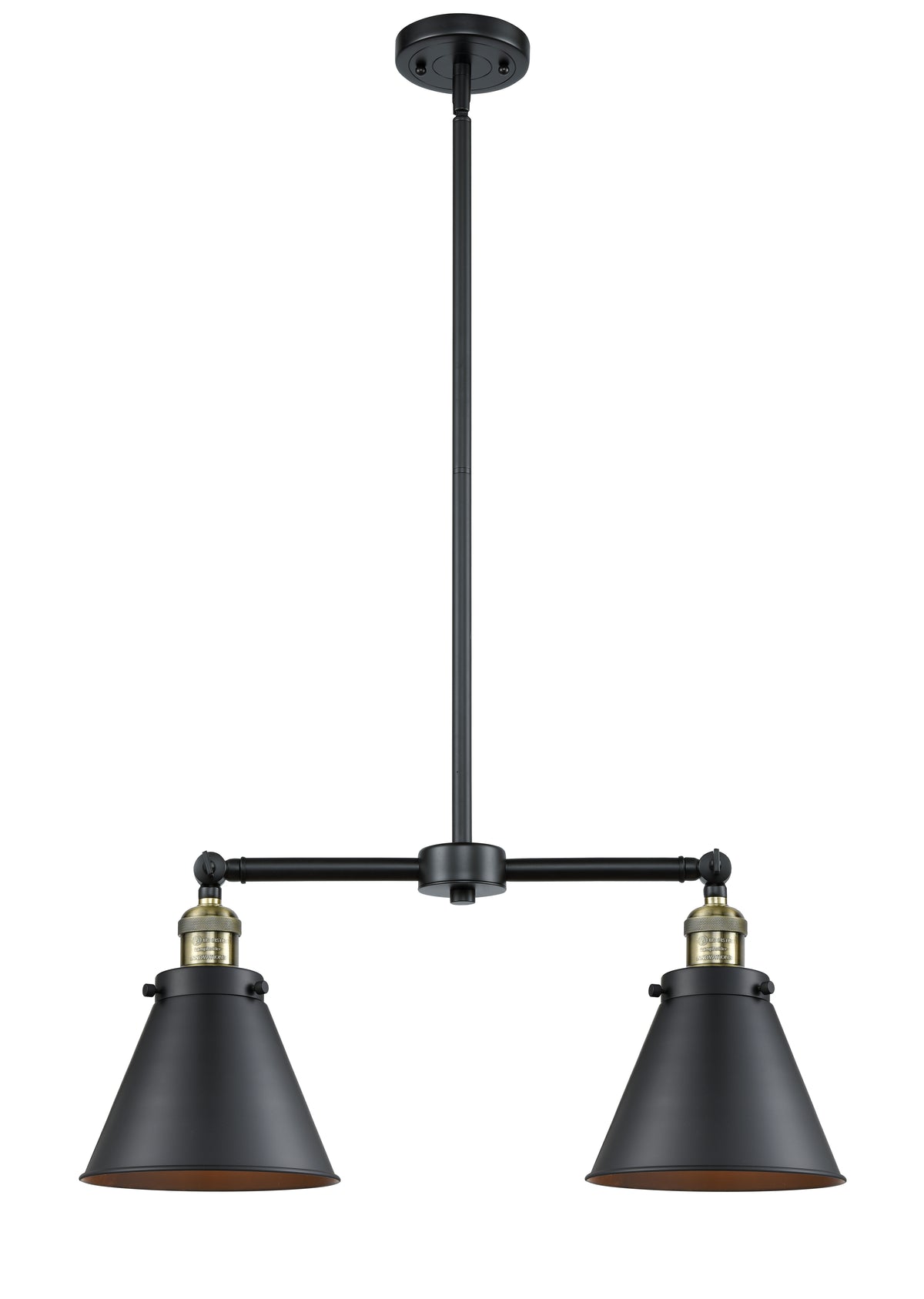 Appalachian 23-Inch 2-Light Stem-Hung Island Light