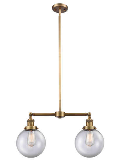 Franklin Restoration Island Light Cast Brass