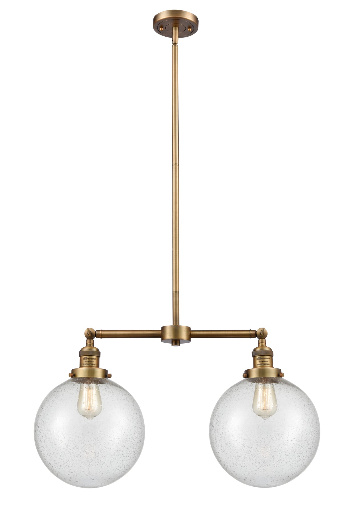 Beacon 25-Inch 2-Light Stem-Hung Island Light 14-Inch High