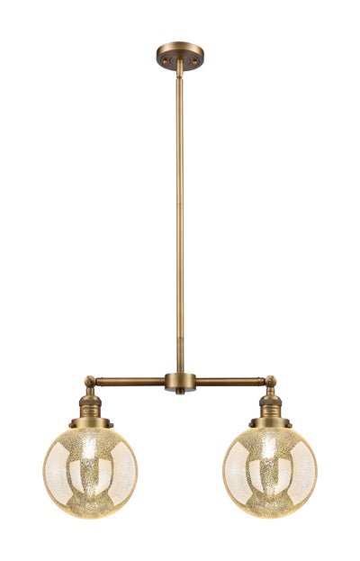 Franklin Restoration Island Light Cast Brass