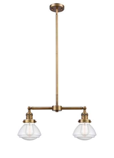 Franklin Restoration Island Light Steel Brass