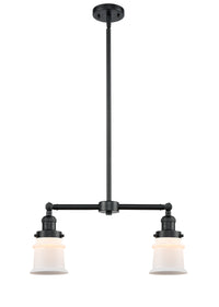 Canton 21-Inch 2-Light Stem-Hung Island Light Up to 44.625-Inch High
