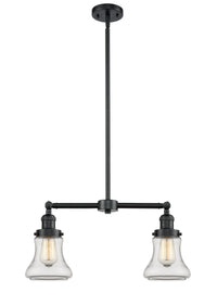 Bellmont 21-Inch 2-Light Stem-Hung Island Light