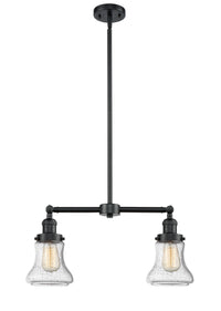 Bellmont 21-Inch 2-Light Stem-Hung Island Light