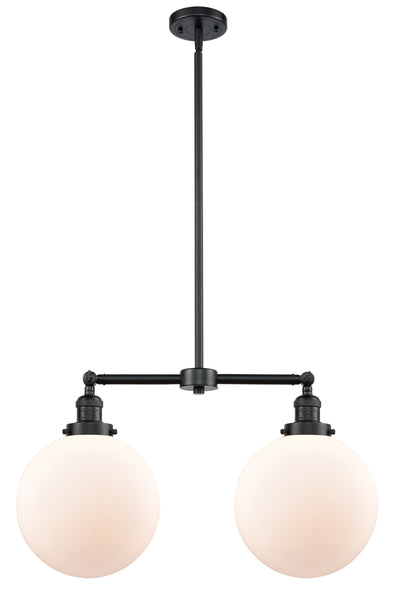Franklin Restoration Island Light Brass Glass