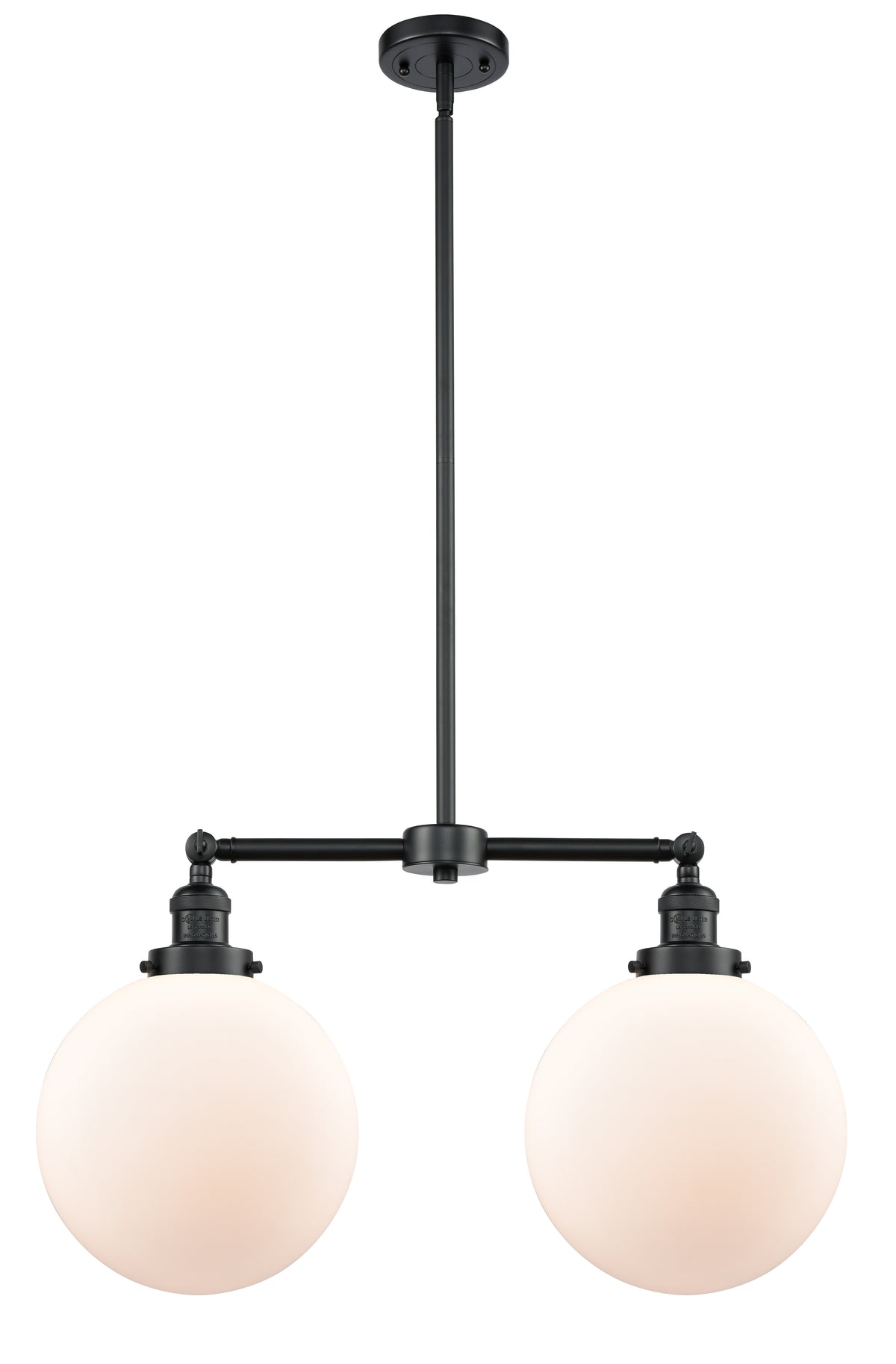 Beacon 25-Inch 2-Light Stem-Hung Island Light 14-Inch High