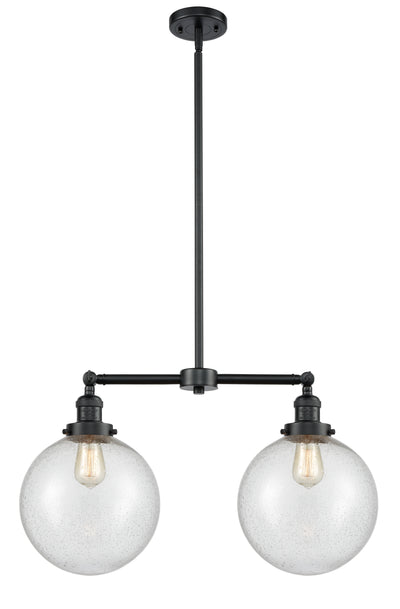 Franklin Restoration Island Light Brass Glass