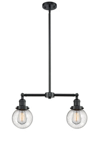 Beacon 23-Inch 2-Light Stem-Hung Island Light with LED Bulbs