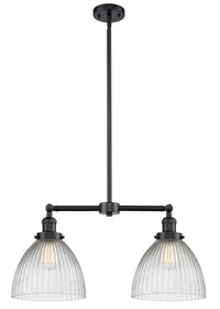 Seneca Falls 21-Inch 2-Light Stem-Hung Island Light