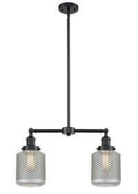 Stanton 23-Inch 2-Light Stem-Hung Island Light with LED Bulbs