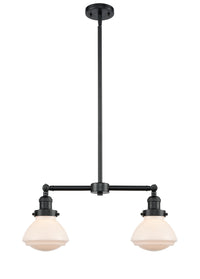 Olean 22-Inch 2-Light Stem-Hung Island Light