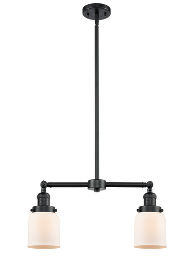 Franklin Restoration Brass Glass Island Light