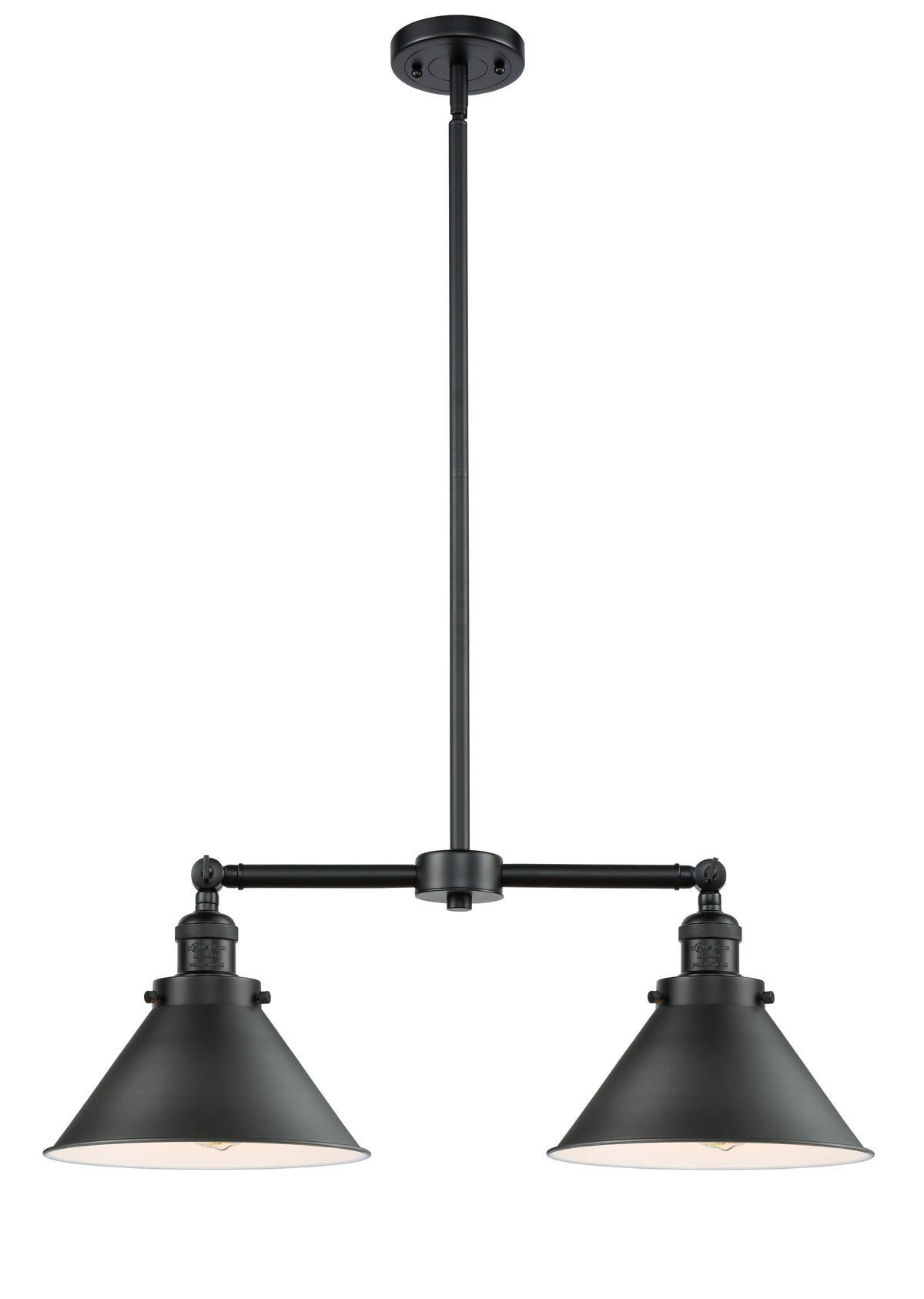 Briarcliff 21-Inch 2-Light Stem-Hung Island Light
