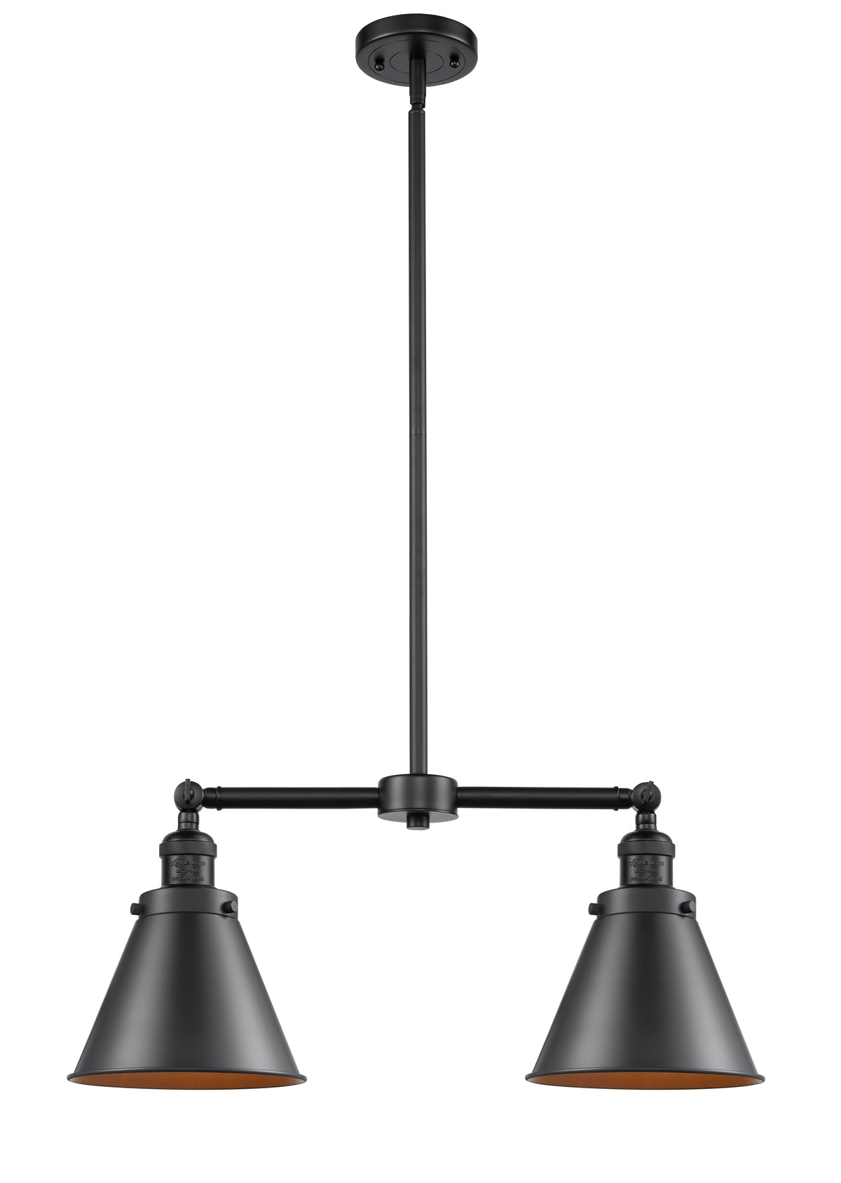 Appalachian 23-Inch 2-Light Stem-Hung Island Light
