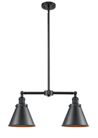 Appalachian 23-Inch 2-Light Stem-Hung Island Light