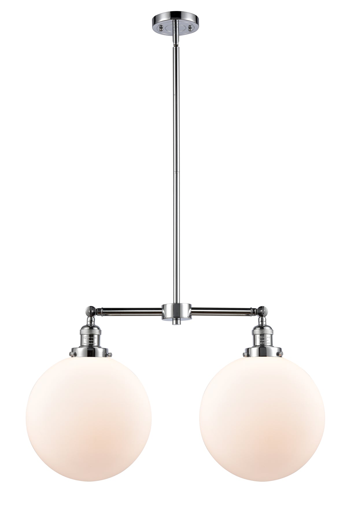 Beacon 27-Inch 2-Light Stem-Hung Island Light with LED Bulbs