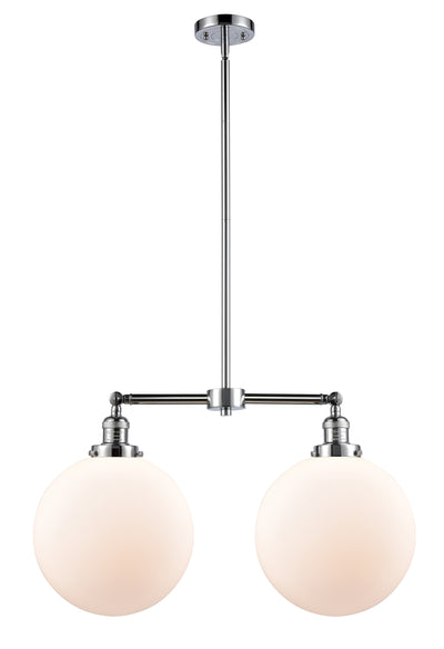 Franklin Restoration Island Brass Steel Light