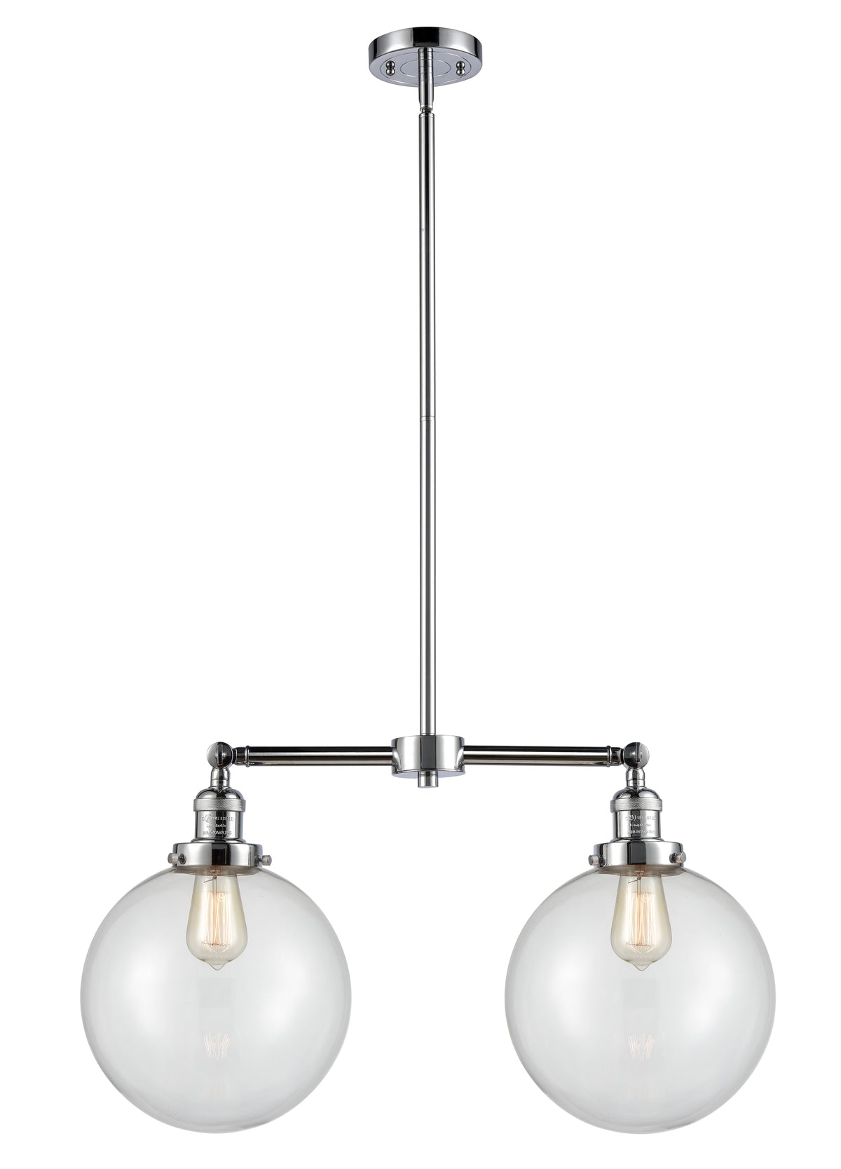 Beacon 25-Inch 2-Light Stem-Hung Island Light 14-Inch High
