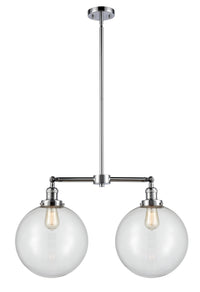 Beacon 27-Inch 2-Light Stem-Hung Island Light with LED Bulbs