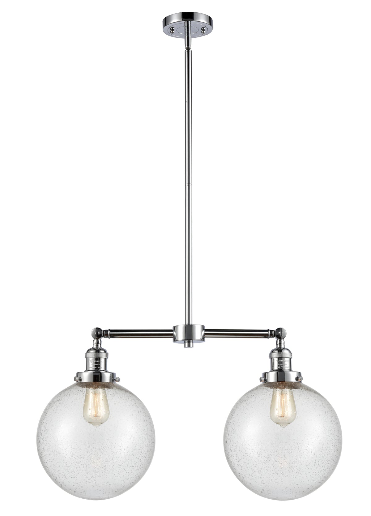 Beacon 25-Inch 2-Light Stem-Hung Island Light 14-Inch High