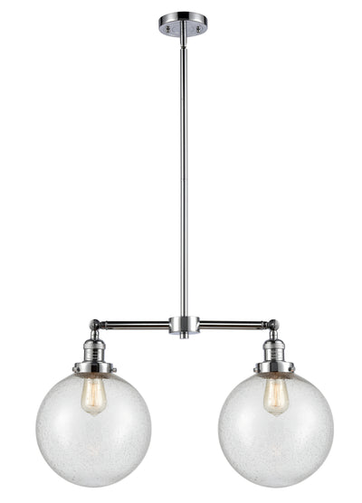 Franklin Restoration Island Light Brass Glass