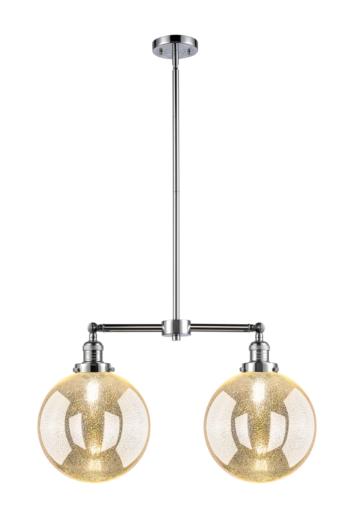 Beacon 25-Inch 2-Light Stem-Hung Island Light 14-Inch High