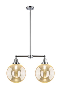 Beacon 25-Inch 2-Light Stem-Hung Island Light 14-Inch High