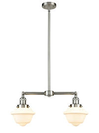 Oxford 24-Inch 2-Light Stem-Hung Island Light