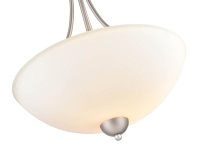 19.75'' Ivey Lake Satin Nickel 2 Light Pendant